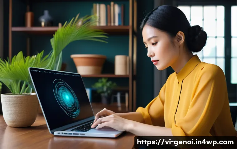 AI가 만들어낸 콘텐츠의 신뢰성 - **Prompt**: "A young Vietnamese female content creator, wearing a stylish yet modest blouse and high...